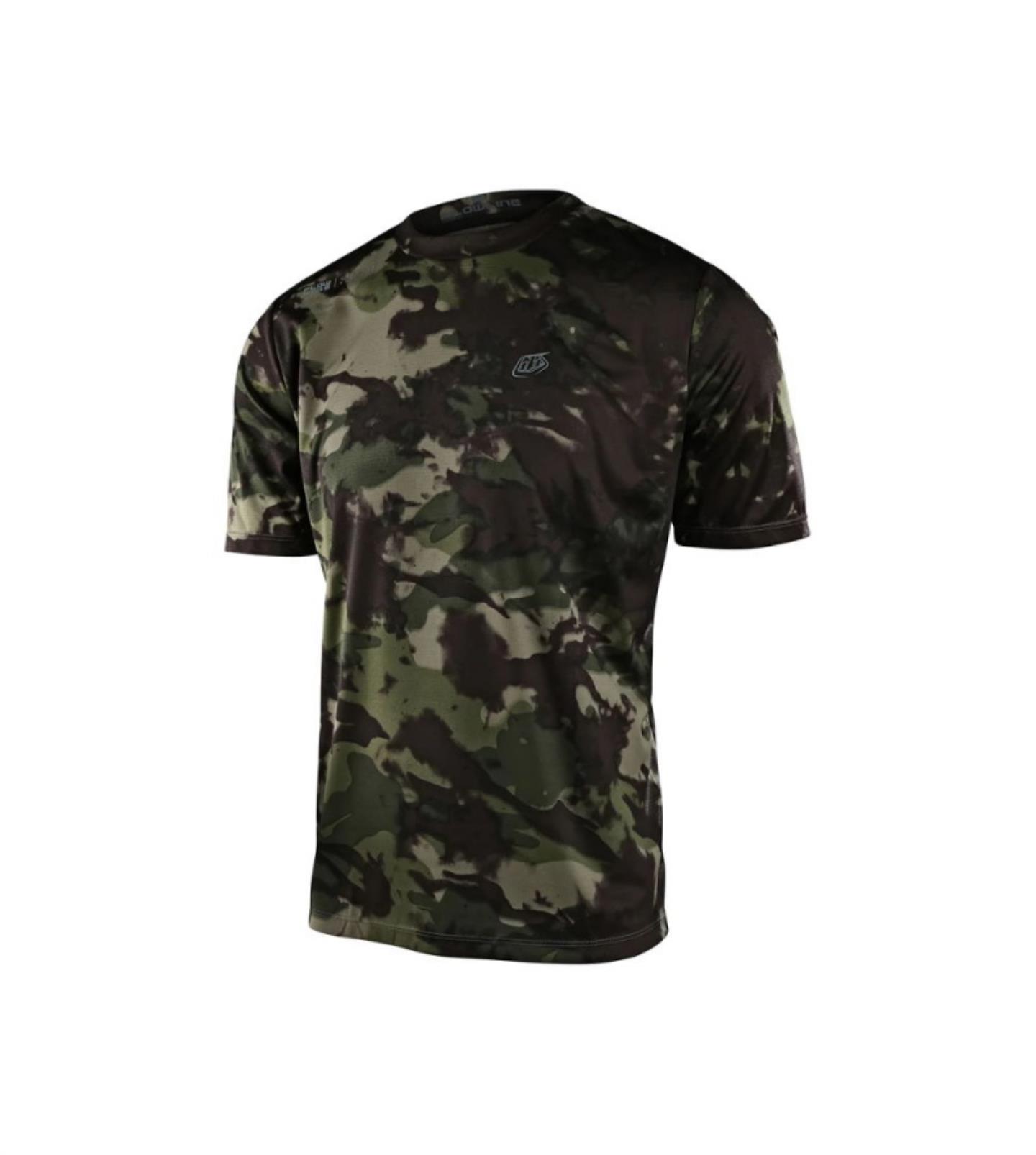 Troy Lee Designs Μπλούζα MTB Flowline SS Covert Army Green